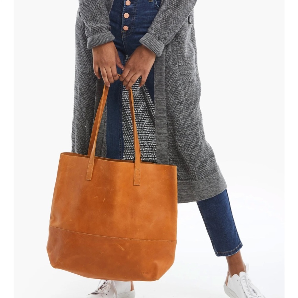 ABLE Mamuye Leather Tote